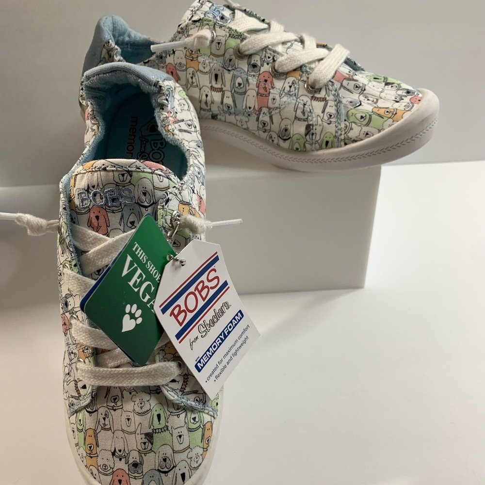 BOBS from Skechers Beach Bingo Camp Wag Shoe Women’s 7.5,8 - Picture 3 of 12